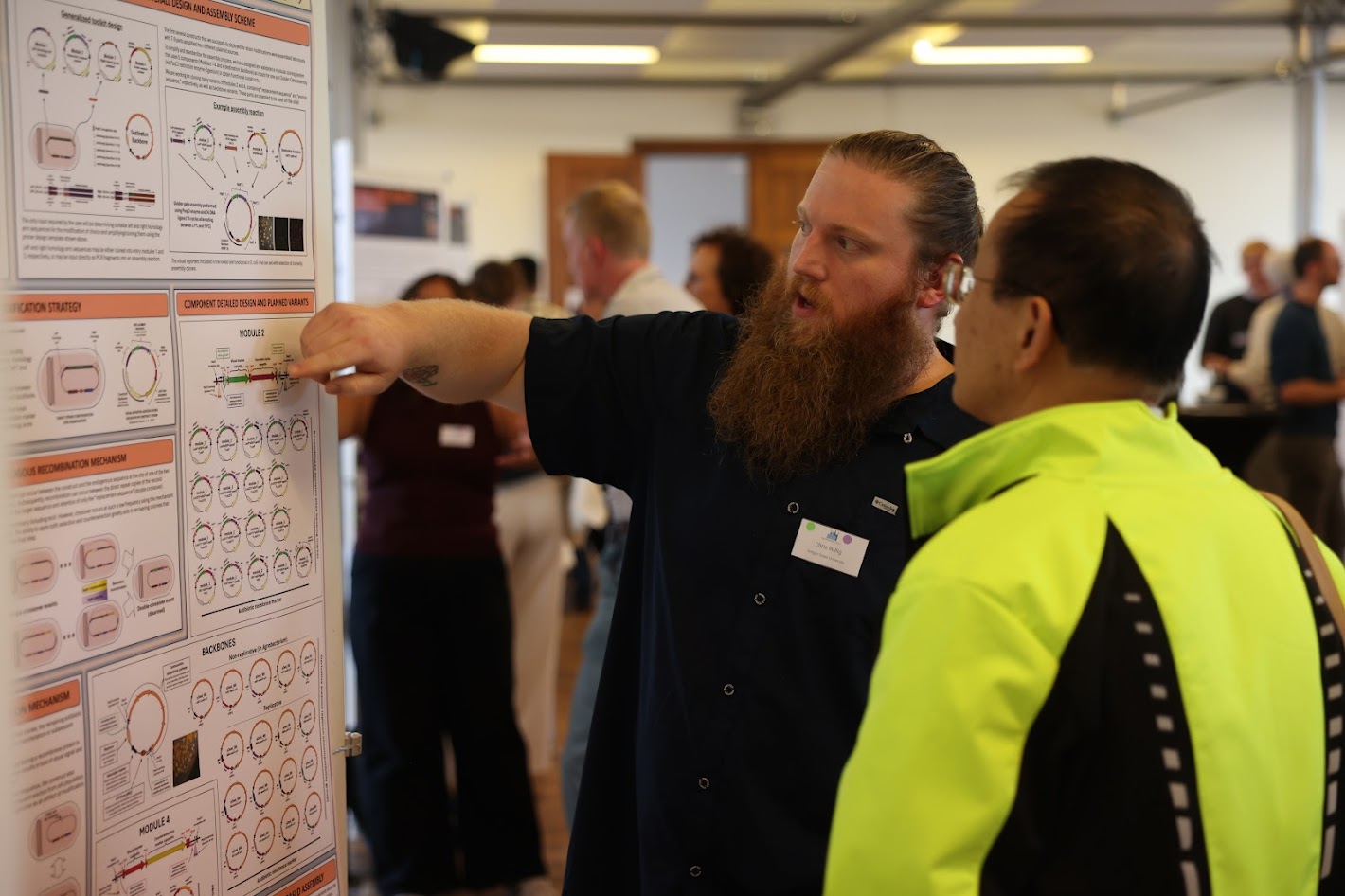 Poster session at Agrobacterium 2025